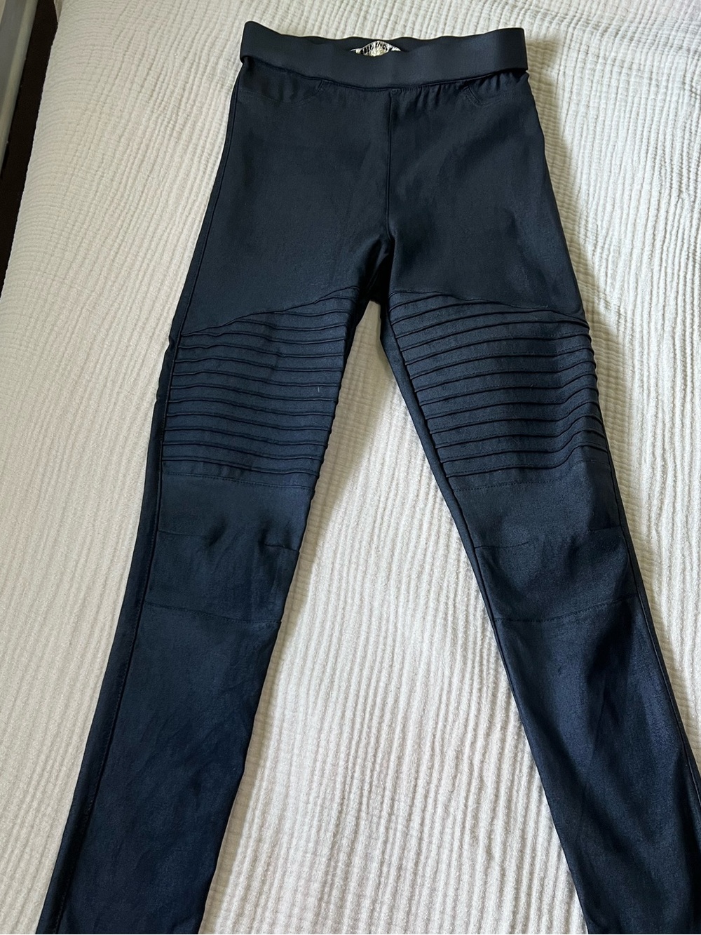 Oober swank Black Moto Leggings